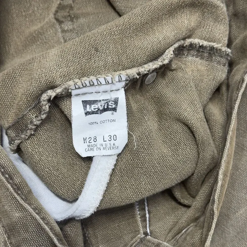 Vintage 90s Levi's Silvertab Baggy Jeans Faded Green